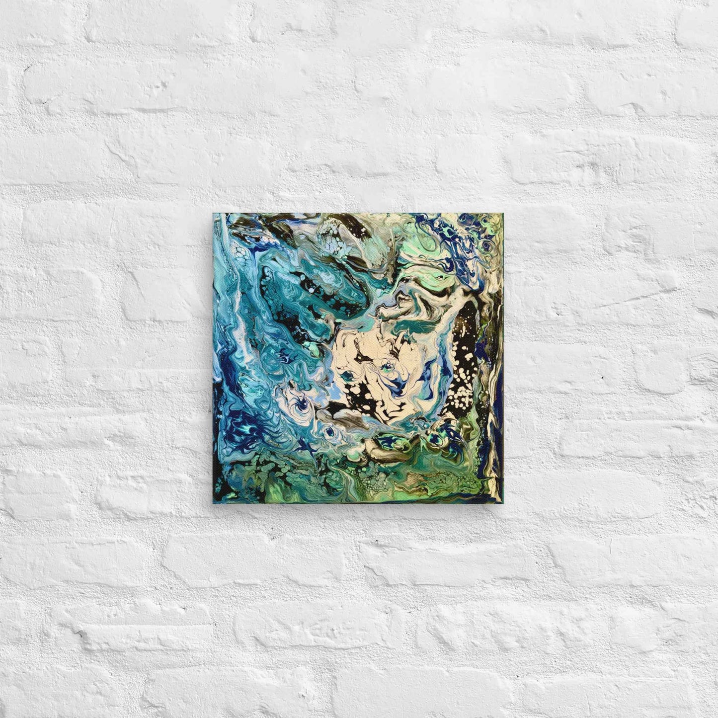 Canvas Print - Tectonic - Fluid Abstract Geologic Art