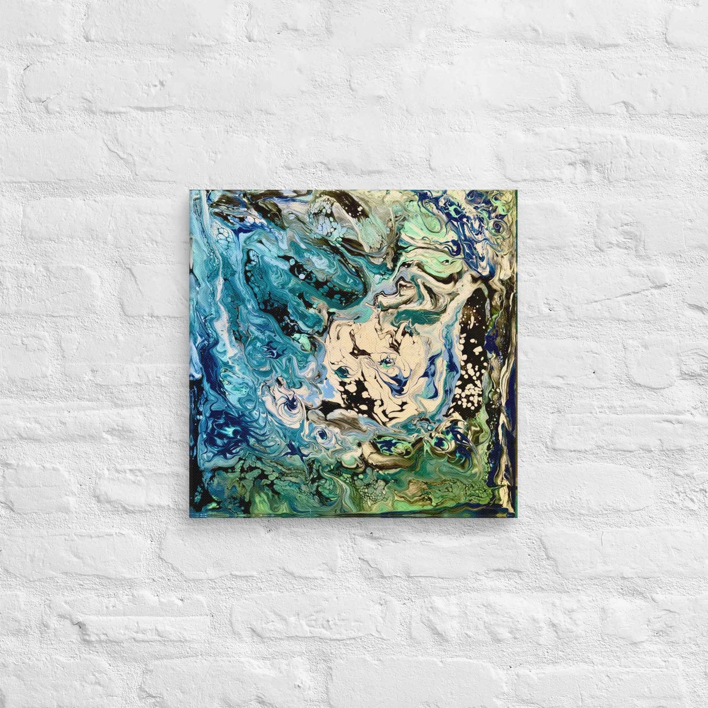 Canvas Print - Tectonic - Fluid Abstract Geologic Art