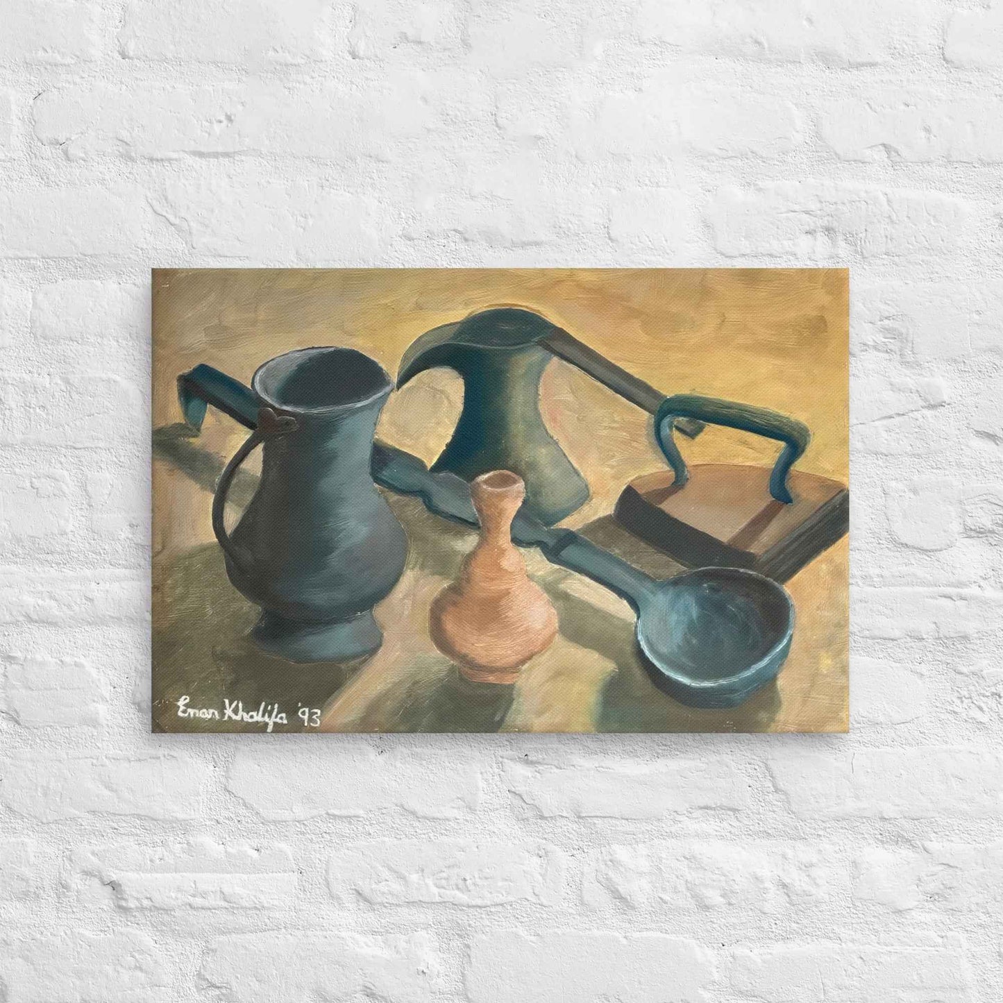 Canvas Print - Genesis of Form - Still Life Rustic Vessels