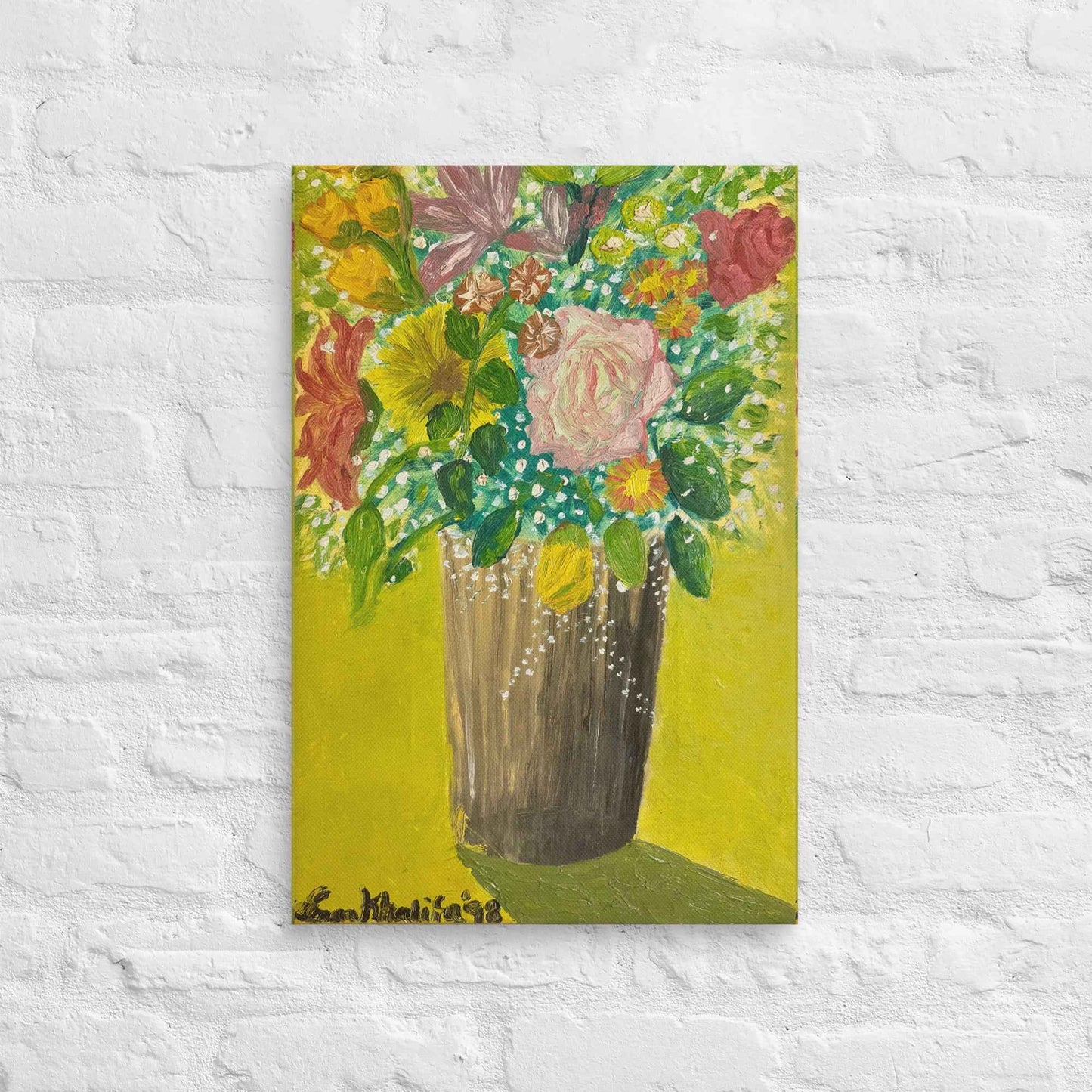 Canvas Print - Jubilee - Impressionist Floral Still Life Art