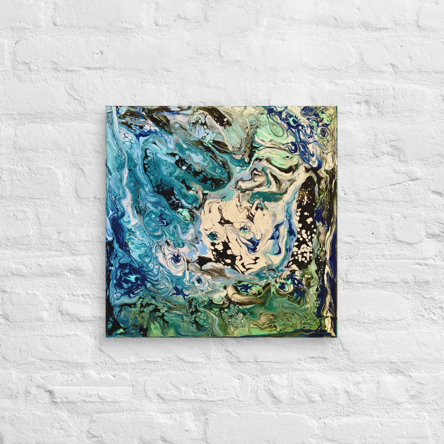 Canvas Print - Tectonic - Fluid Abstract Geologic Art