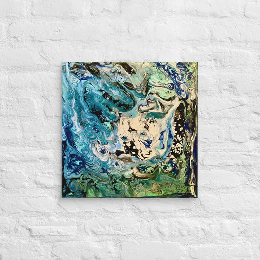 Canvas Print - Tectonic - Fluid Abstract Geologic Art