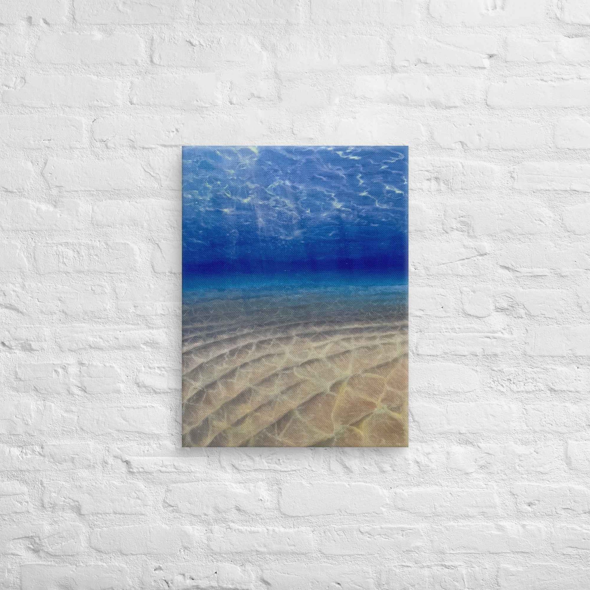 Canvas Print - Hypnosis - Underwater Scene & Light - Eman's Gallery