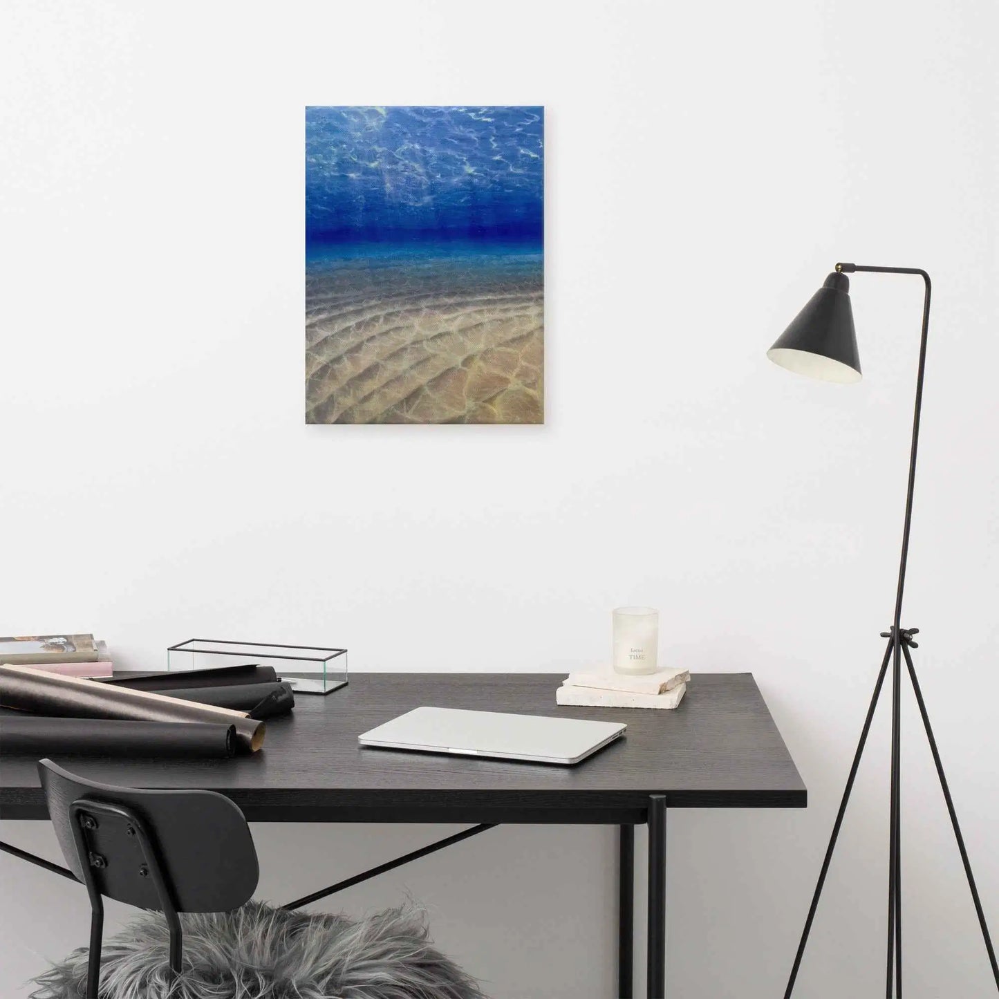 Canvas Print - Hypnosis - Underwater Scene & Light - Eman's Gallery