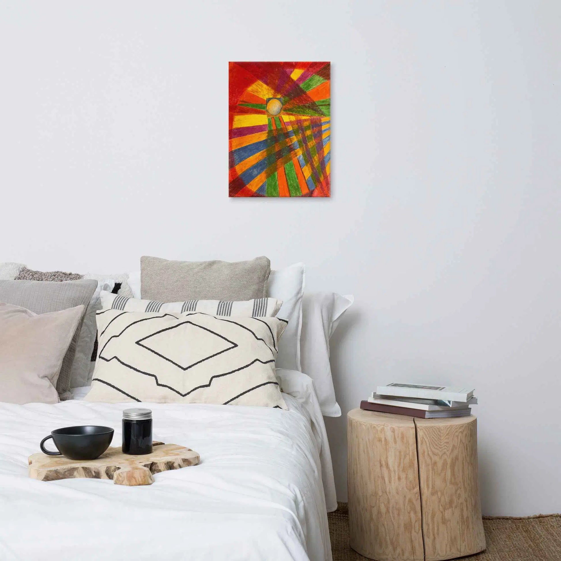 Canvas Print - Solar Burst - Geometric Abstract Art