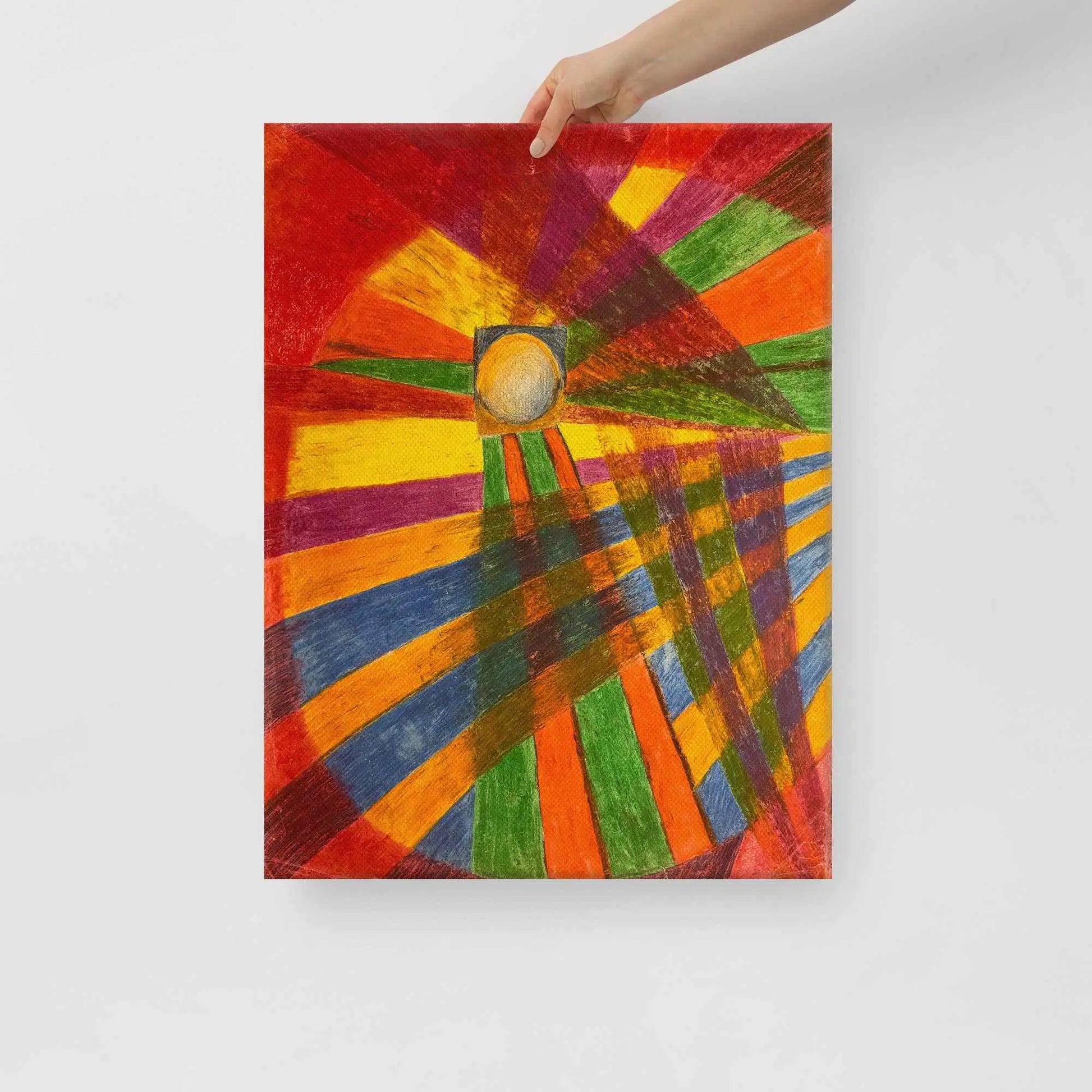 Canvas Print - Solar Burst - Geometric Abstract Art