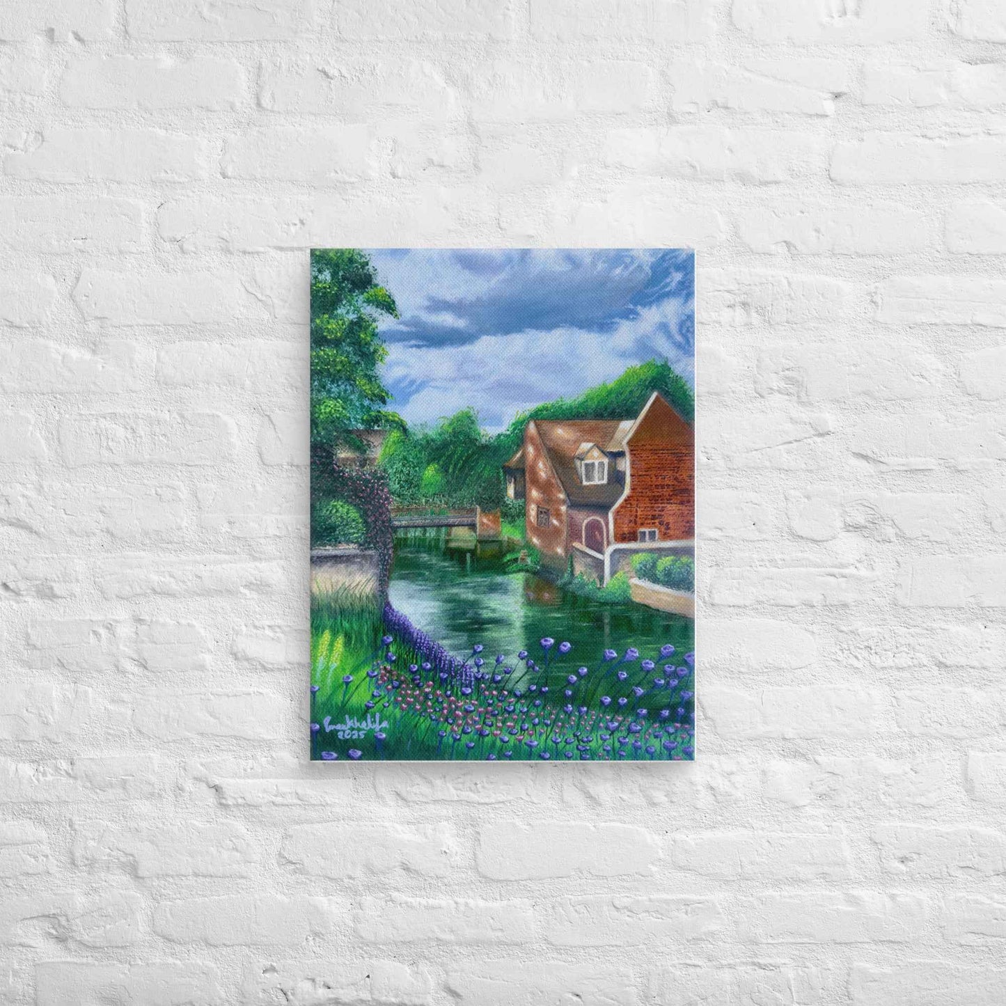 Canvas Print - River Melody - Impressionist Landscape
