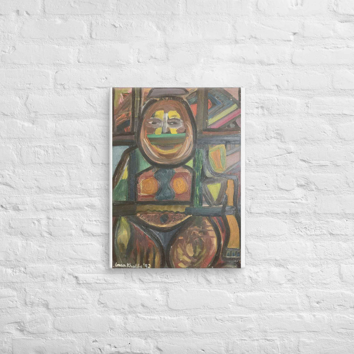 Canvas Print - The Guardian - Expressionist Figurative Art