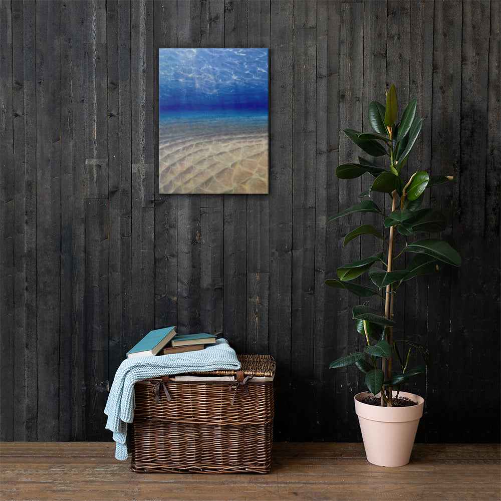 Canvas Print - Hypnosis - Underwater Scene & Light - Eman's Gallery