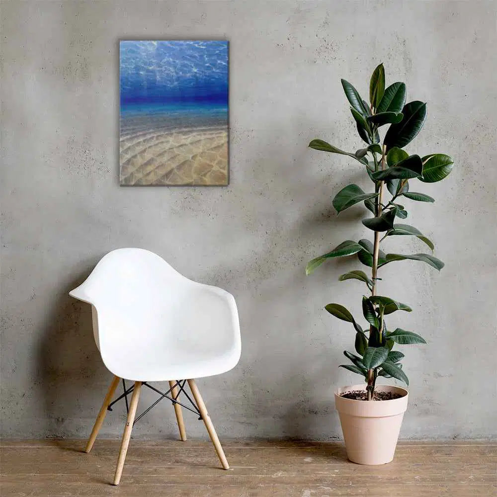 Canvas Print - Hypnosis - Underwater Scene & Light - Eman's Gallery