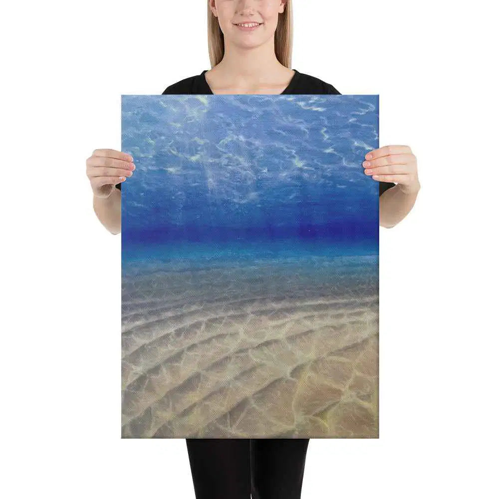 Canvas Print - Hypnosis - Underwater Scene & Light - Eman's Gallery