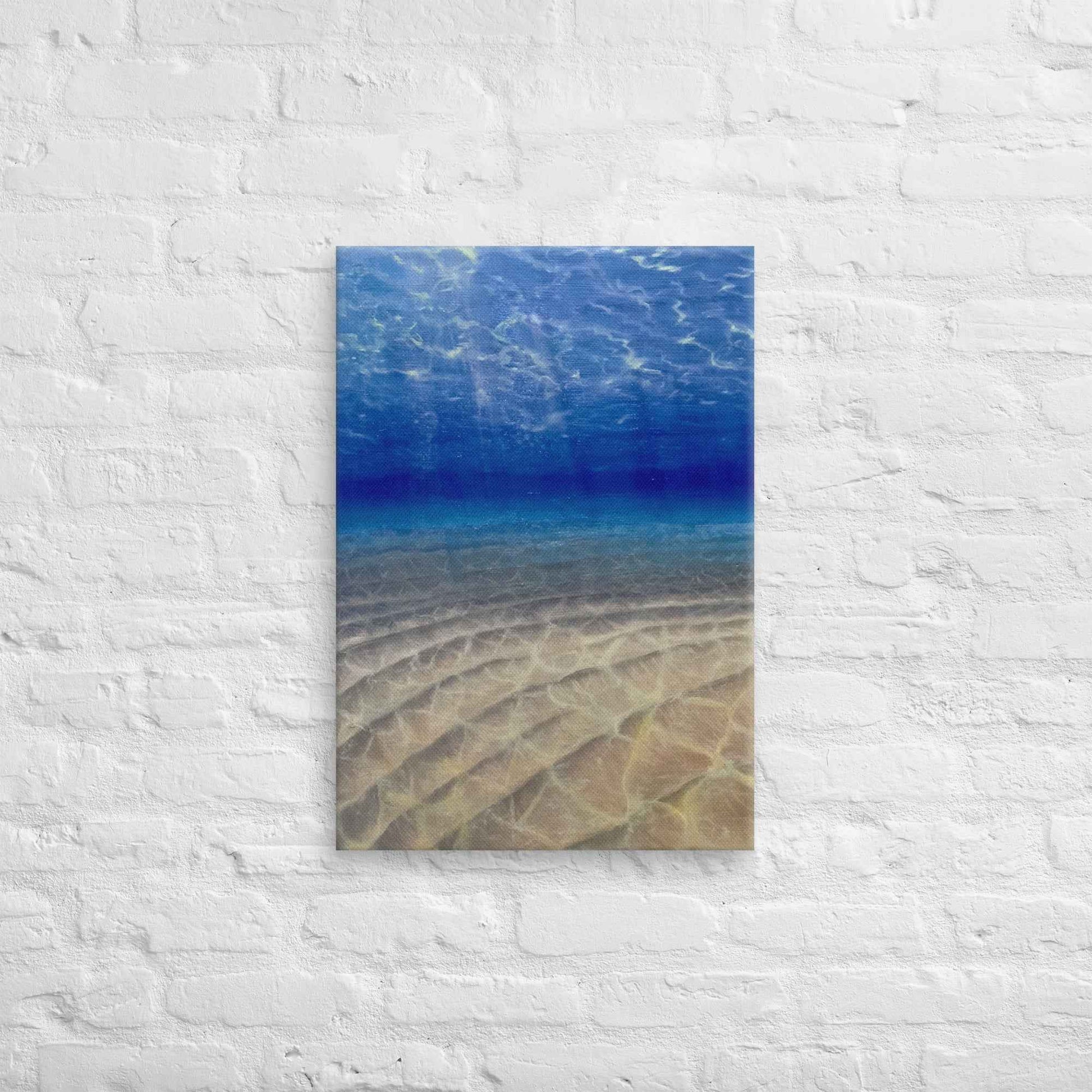 Canvas Print - Hypnosis - Underwater Scene & Light - Eman's Gallery