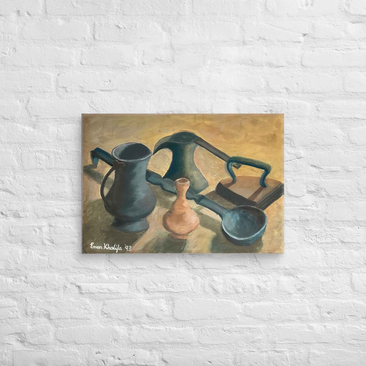 Canvas Print - Genesis of Form - Still Life Rustic Vessels