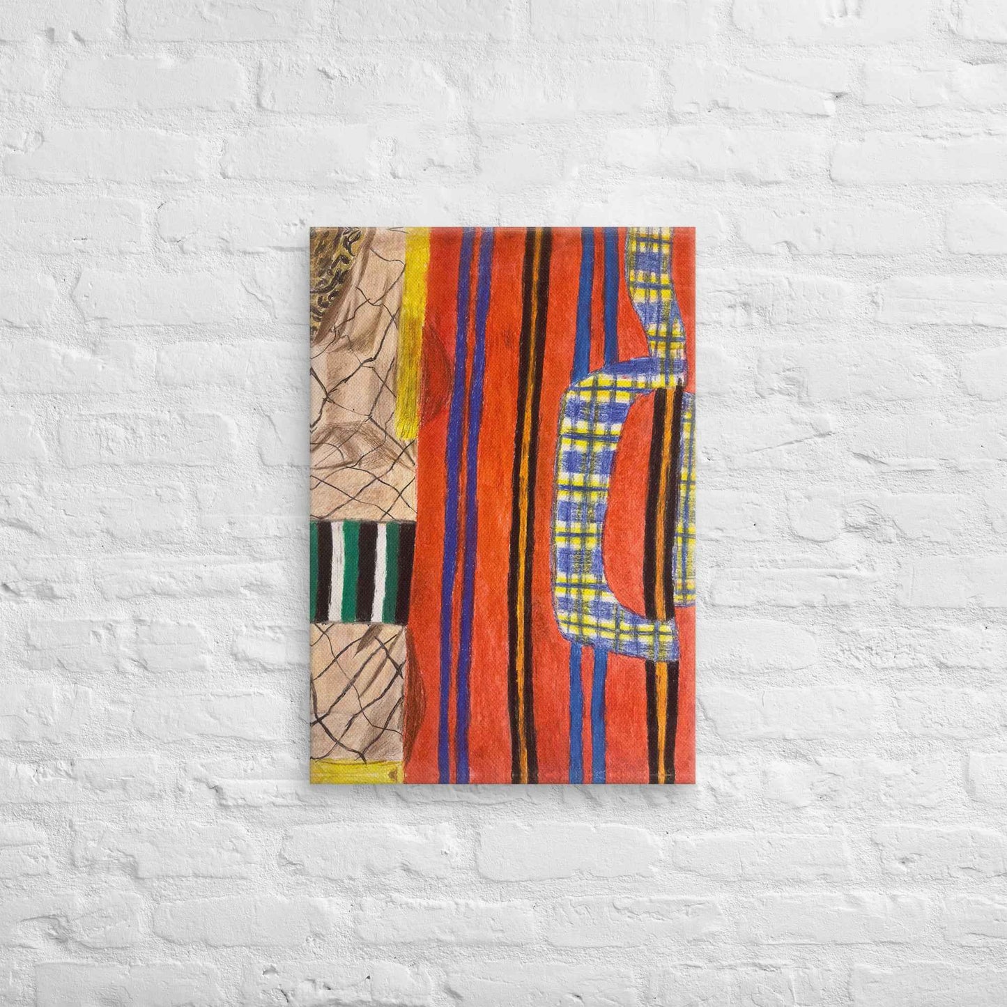 Canvas Print - Palestine's Resilience - Geometric Abstract