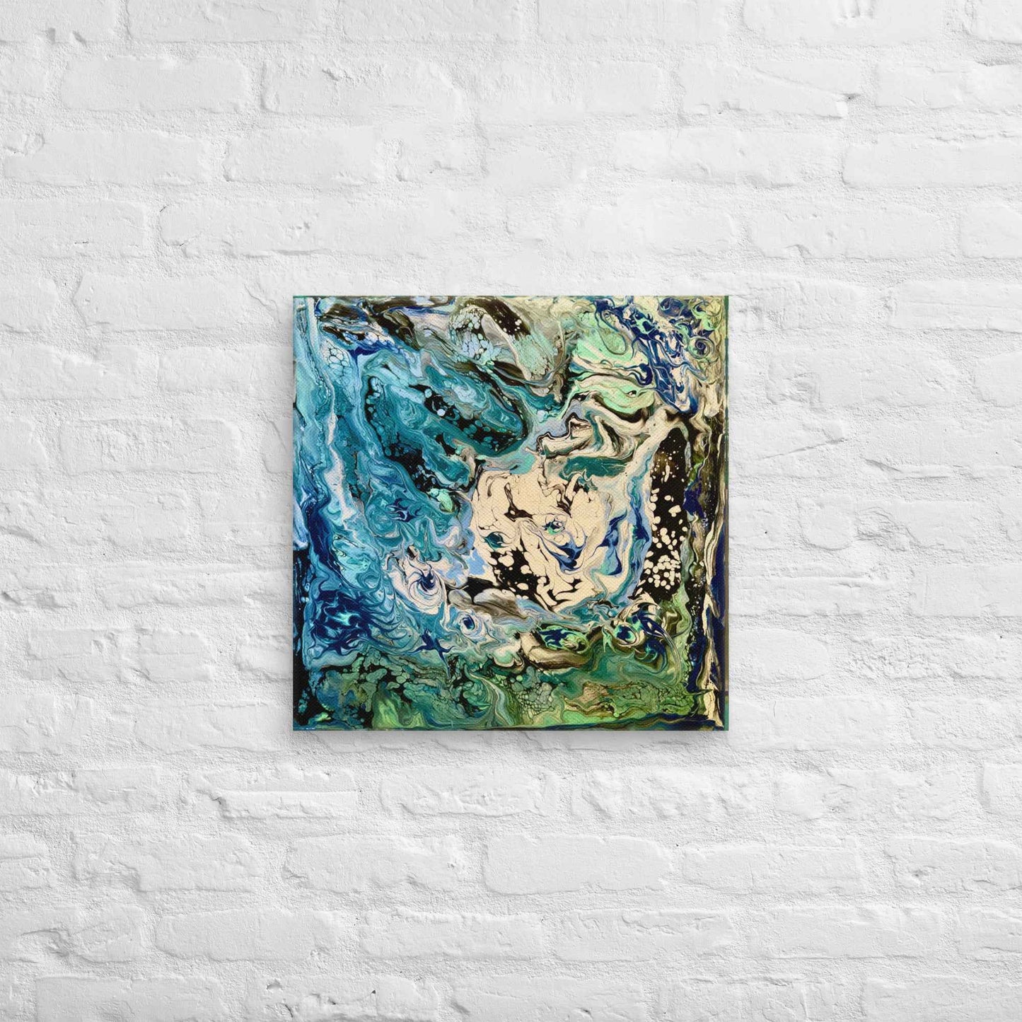 Canvas Print - Tectonic - Fluid Abstract Geologic Art