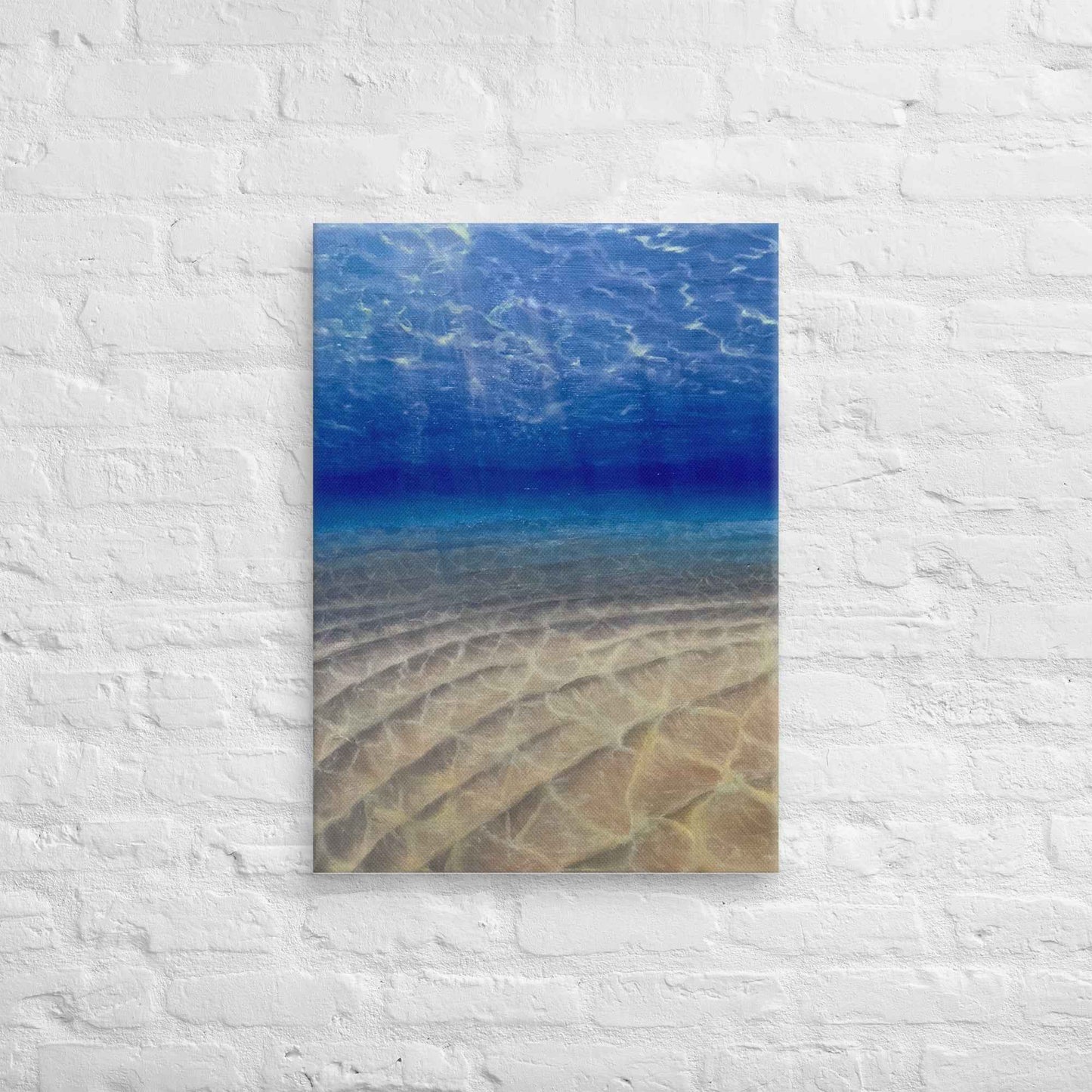 Canvas Print - Hypnosis - Underwater Scene & Light - Eman's Gallery