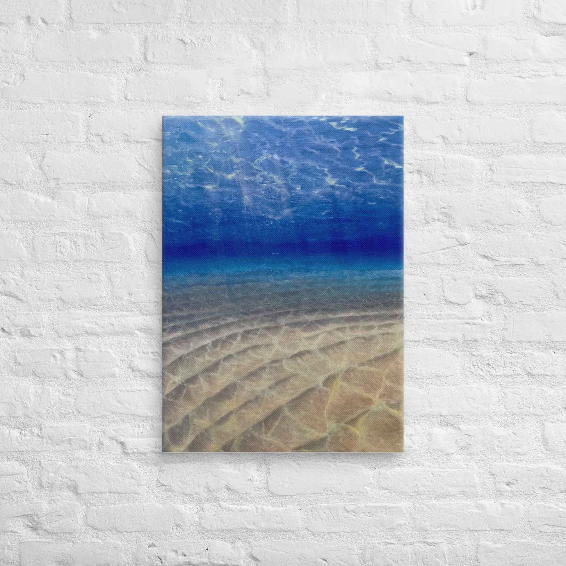 Canvas Print - Hypnosis - Underwater Scene & Light - Eman's Gallery