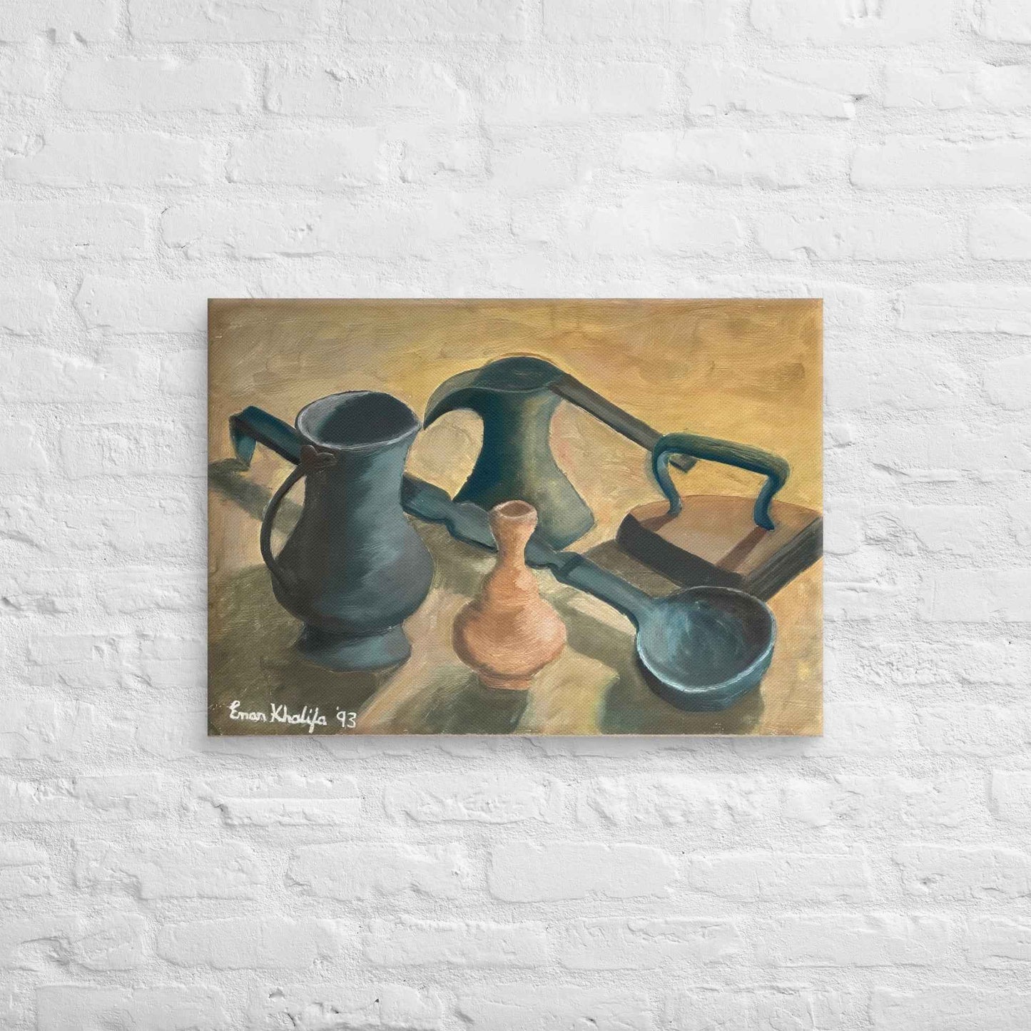 Canvas Print - Genesis of Form - Still Life Rustic Vessels
