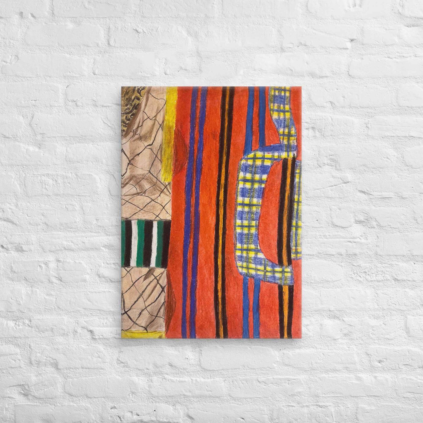 Canvas Print - Palestine's Resilience - Geometric Abstract