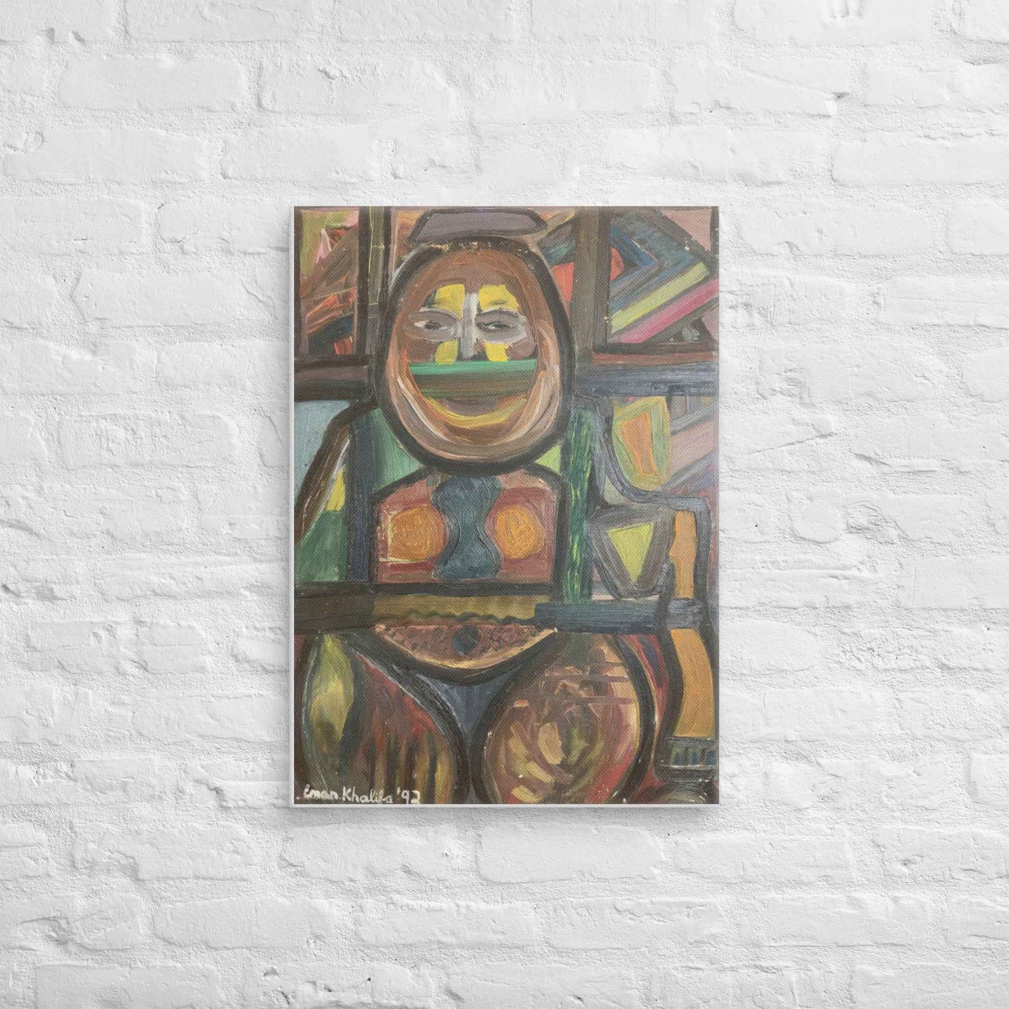 Canvas Print - The Guardian - Expressionist Figurative Art