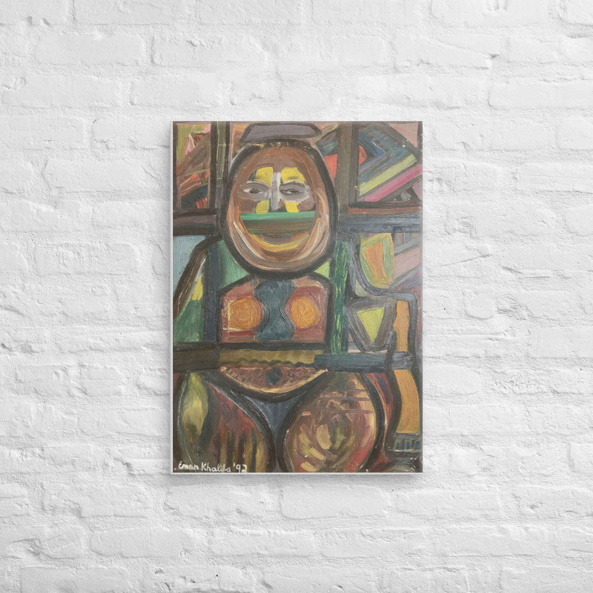 Canvas Print - The Guardian - Expressionist Figurative Art