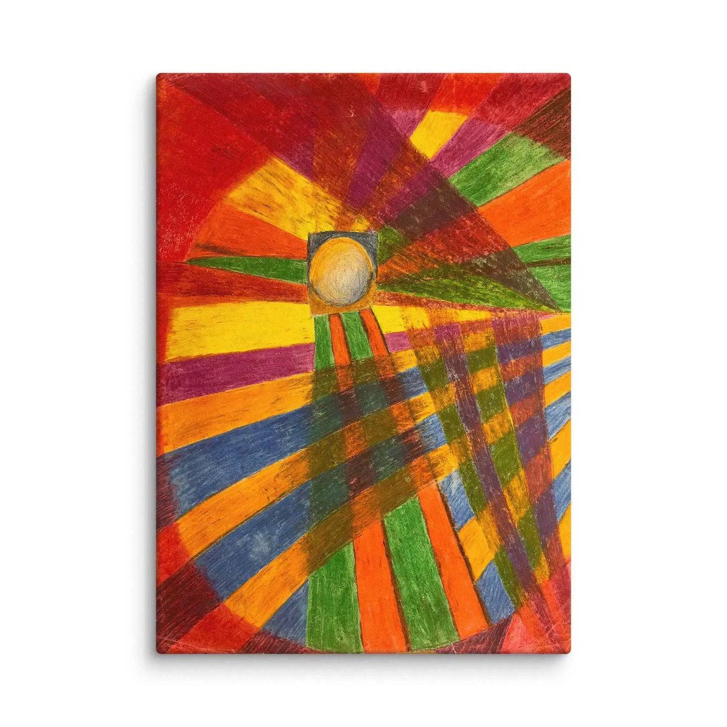 Canvas Print - Solar Burst - Geometric Abstract Art