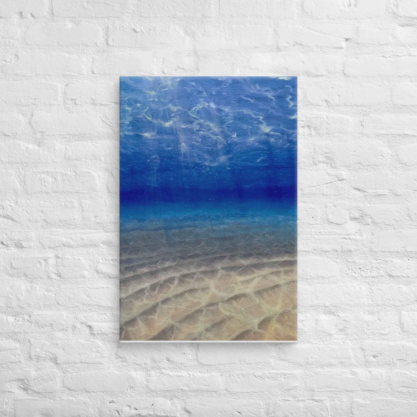 Canvas Print - Hypnosis - Underwater Scene & Light - Eman's Gallery