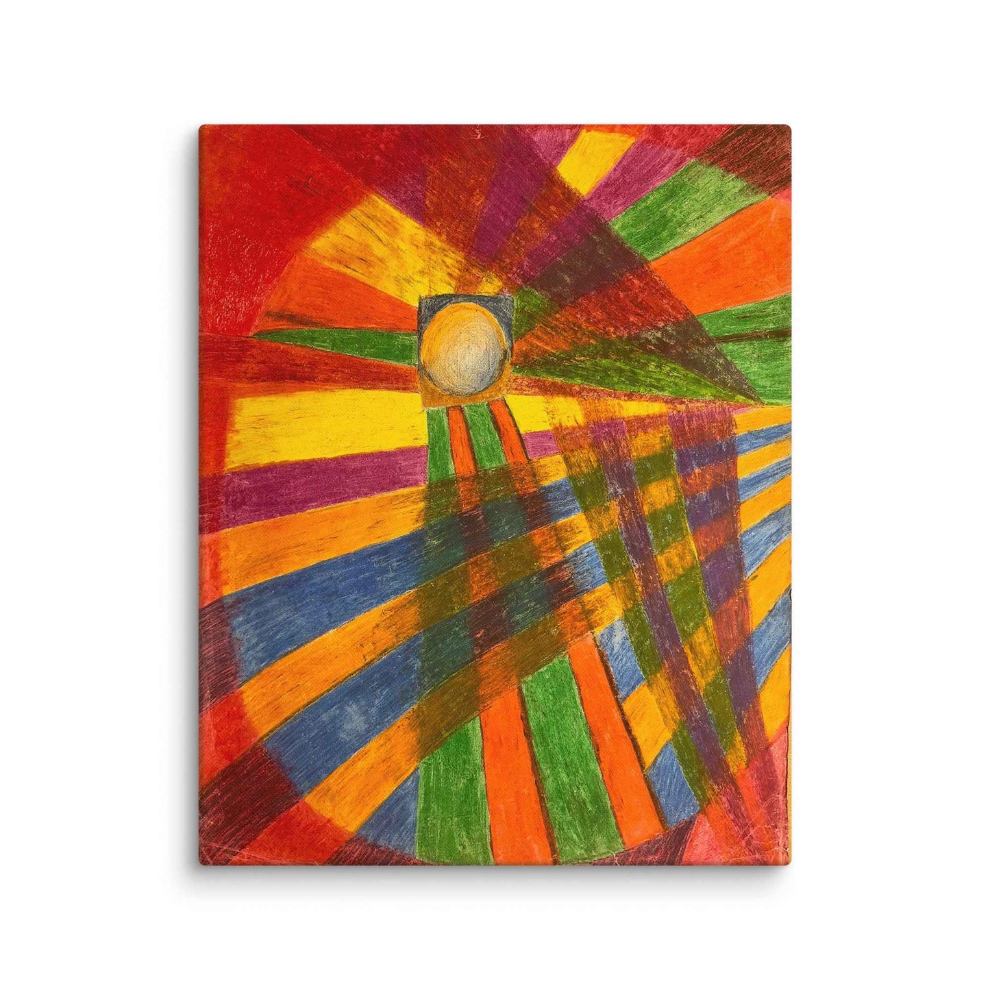 Canvas Print - Solar Burst - Geometric Abstract Art