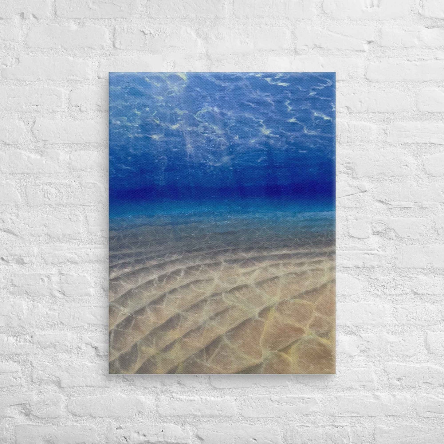 Canvas Print - Hypnosis - Underwater Scene & Light - Eman's Gallery