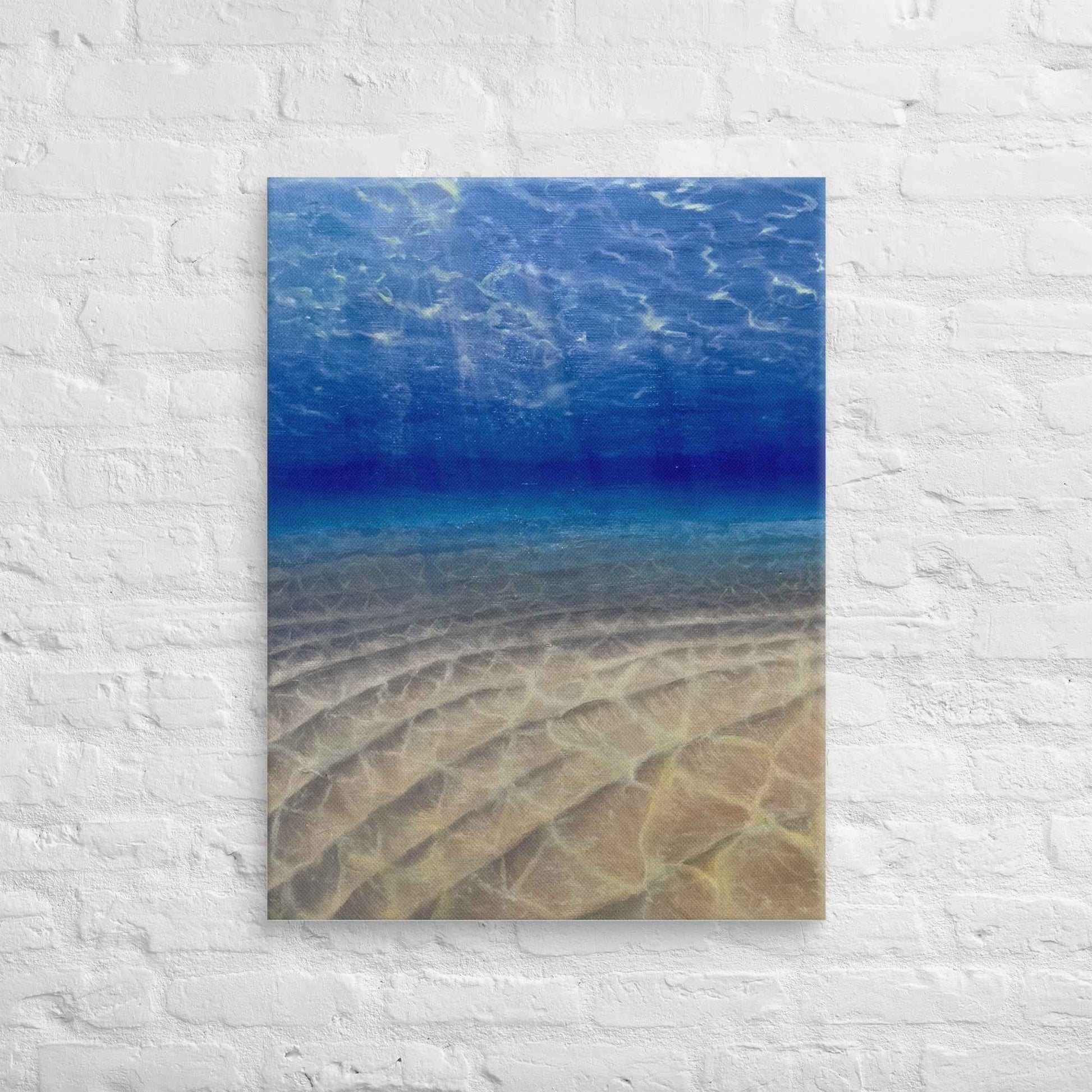Canvas Print - Hypnosis - Underwater Scene & Light - Eman's Gallery