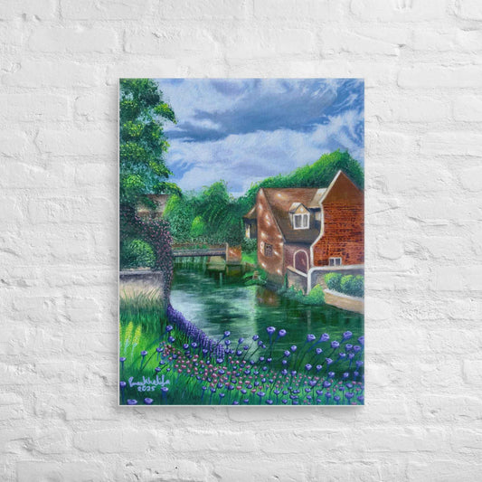 Canvas Print - River Melody - Impressionist Landscape