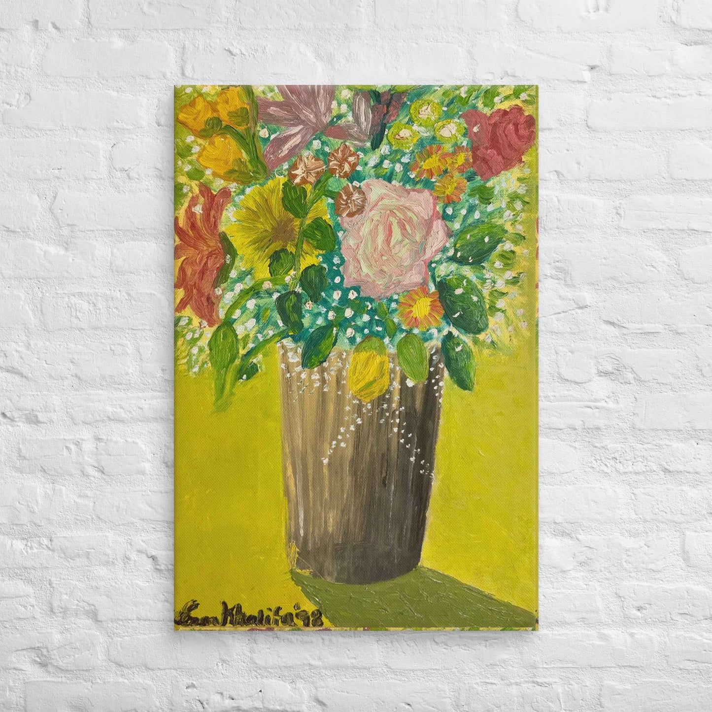 Canvas Print - Jubilee - Impressionist Floral Still Life Art