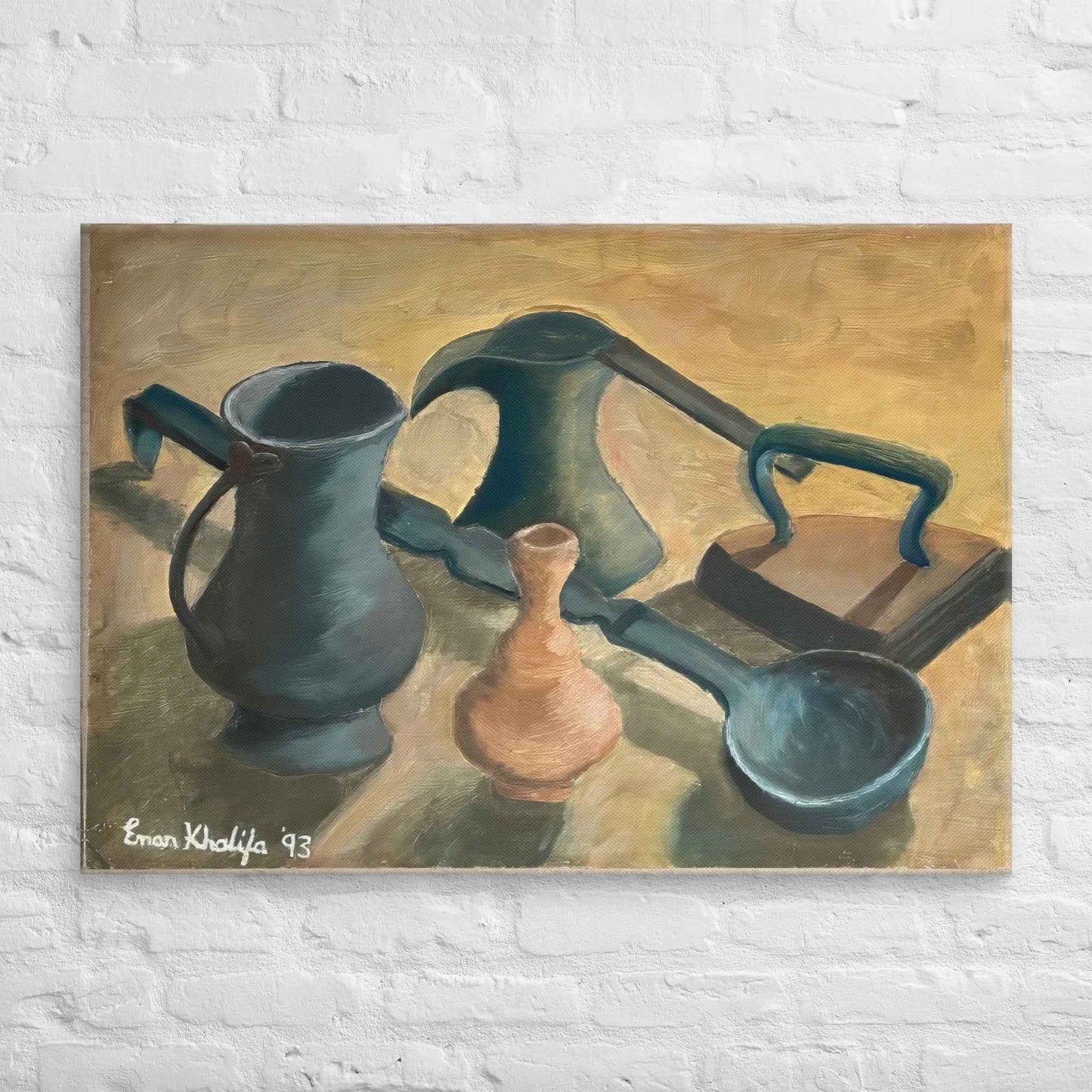 Original Oil Painting - Genesis of Form - Rustic Still Life