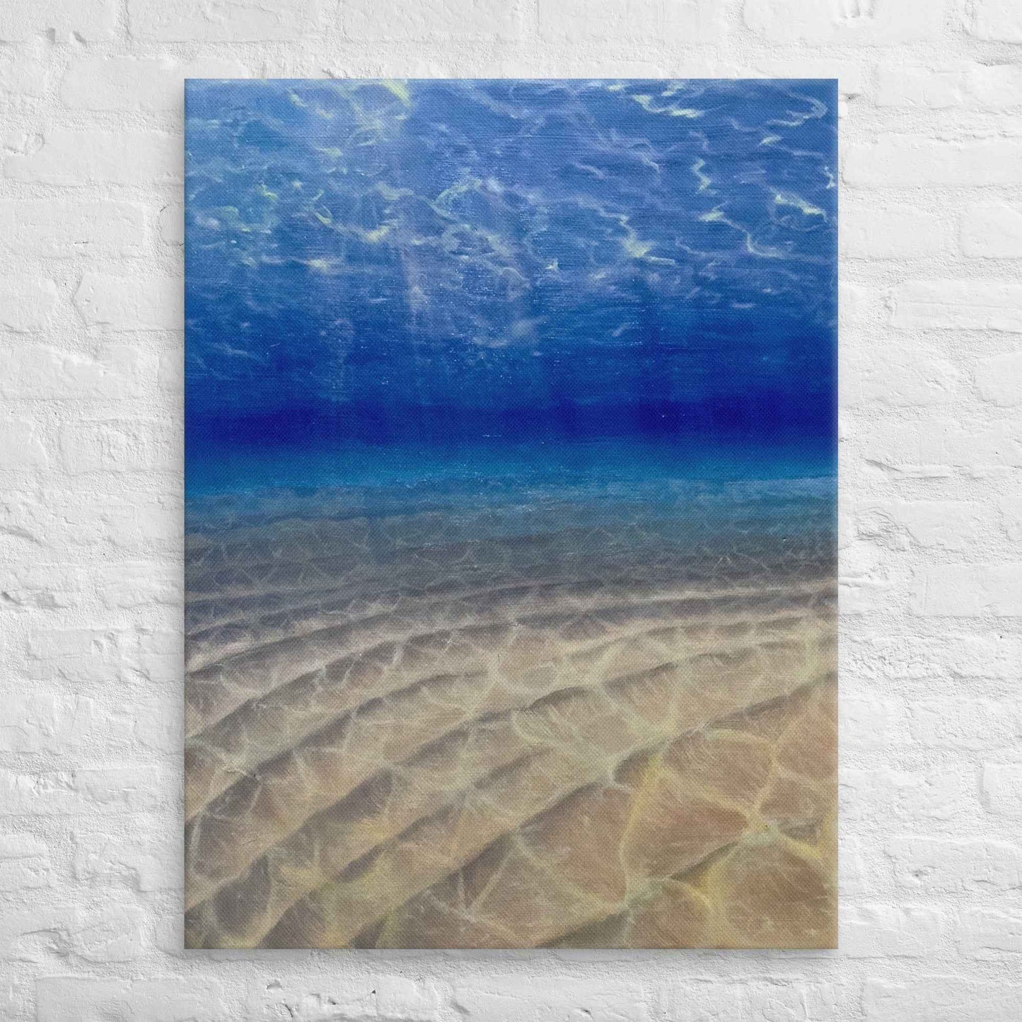 Canvas Print - Hypnosis - Underwater Scene & Light - Eman's Gallery