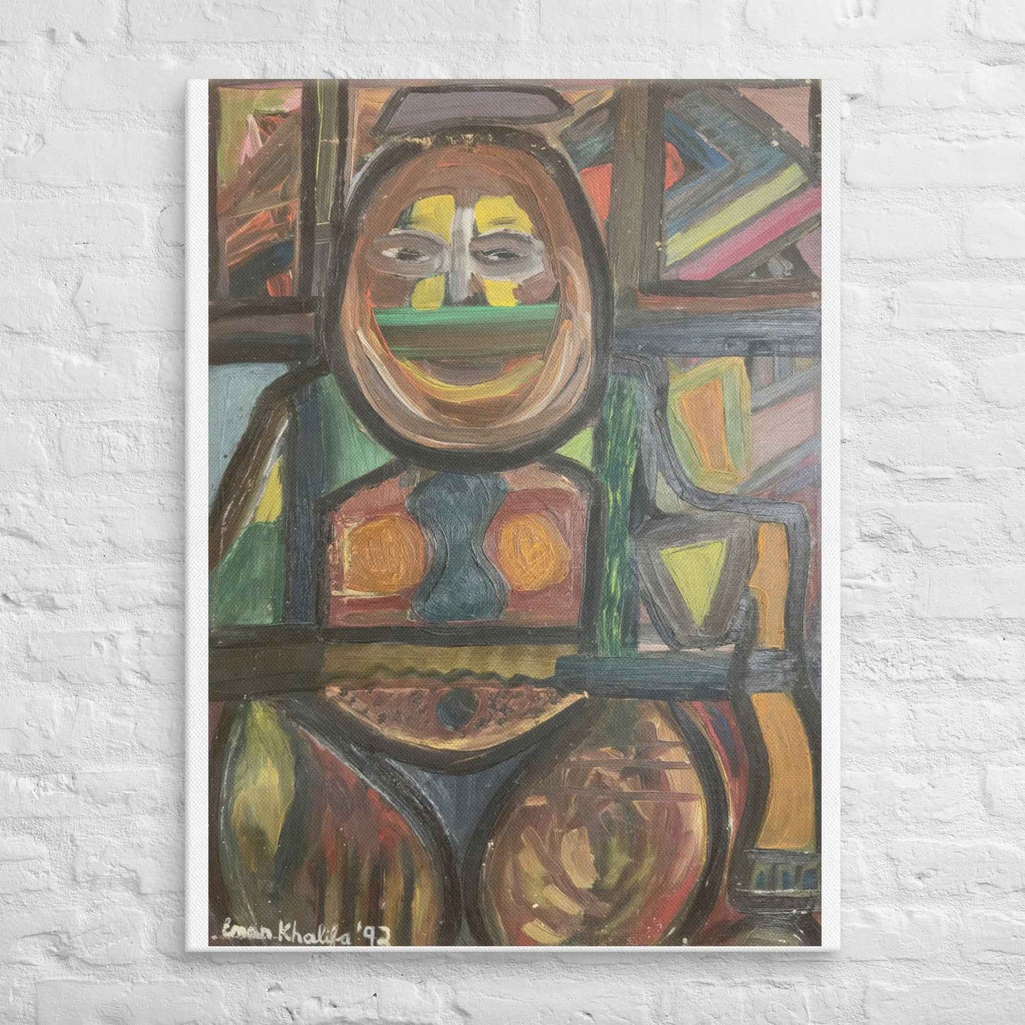 Canvas Print - The Guardian - Expressionist Figurative Art