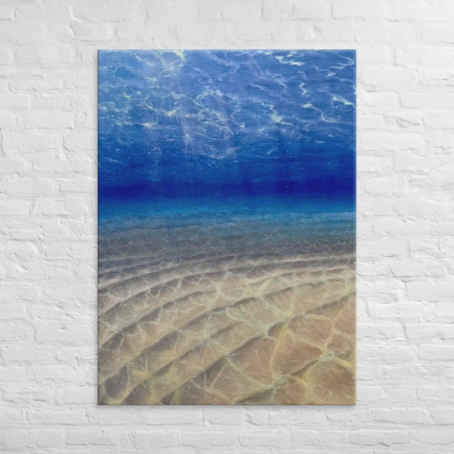 Canvas Print - Hypnosis - Underwater Scene & Light - Eman's Gallery