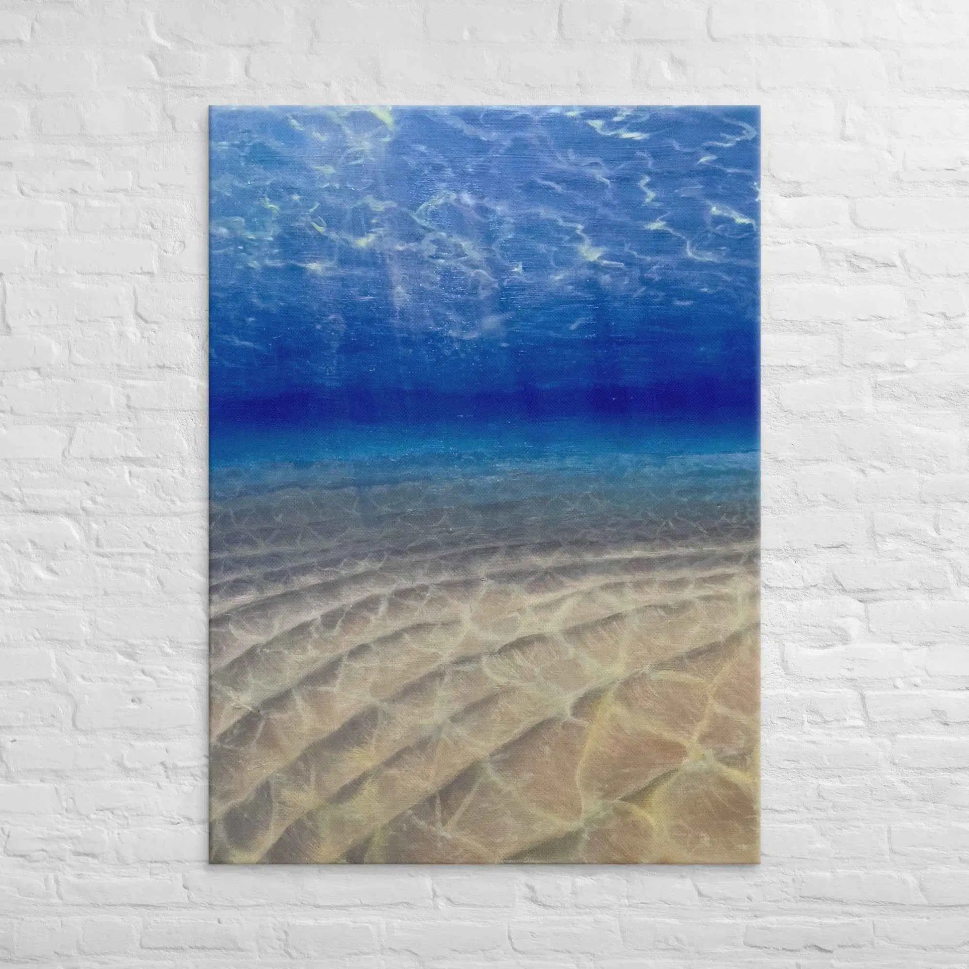 Canvas Print - Hypnosis - Underwater Scene & Light - Eman's Gallery
