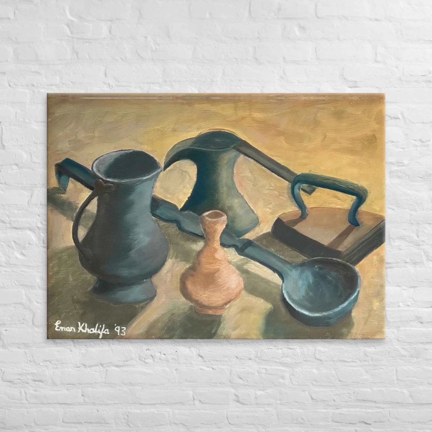 Canvas Print - Genesis of Form - Still Life Rustic Vessels