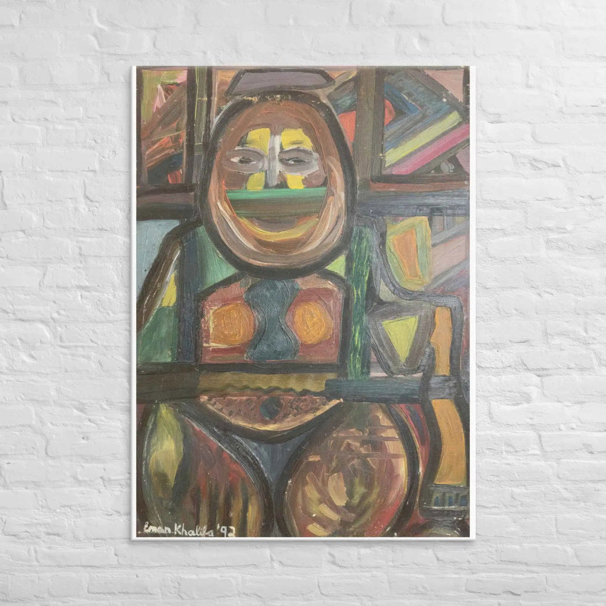 Canvas Print - The Guardian - Expressionist Figurative Art