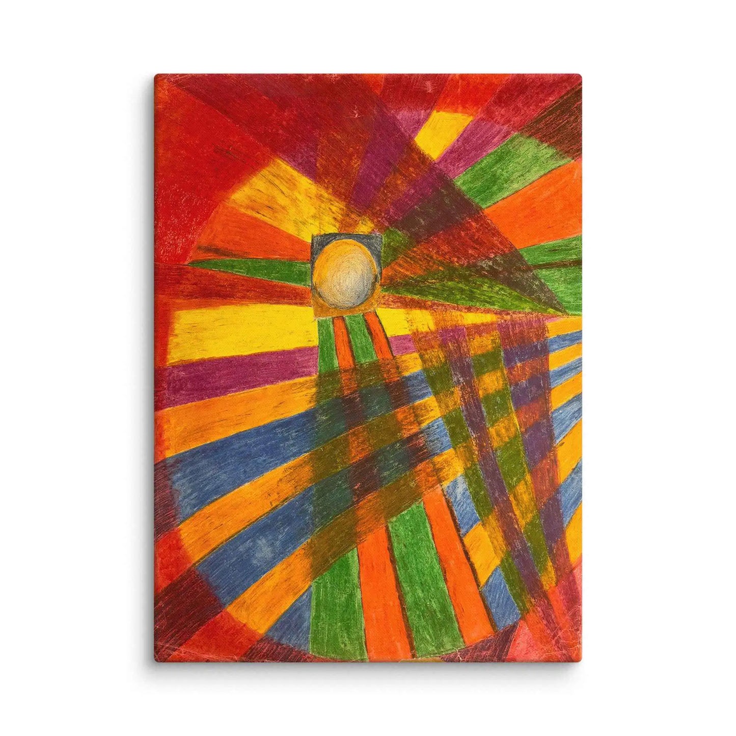 Canvas Print - Solar Burst - Geometric Abstract Art