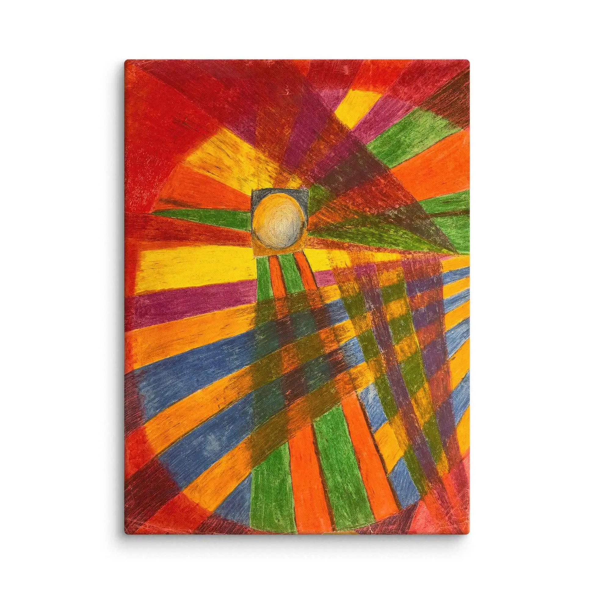 Canvas Print - Solar Burst - Geometric Abstract Art