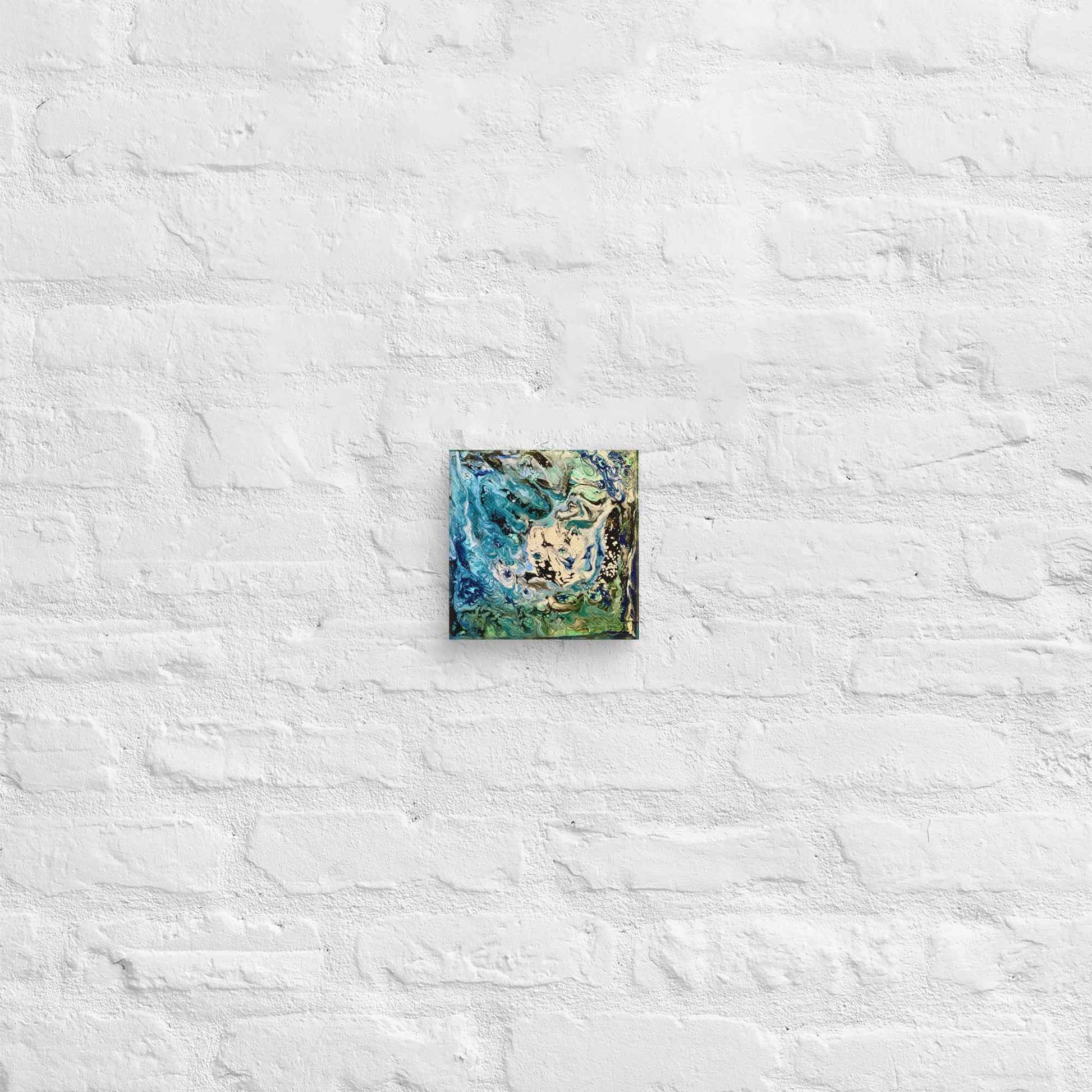 Canvas Print - Tectonic - Fluid Abstract Geologic Art