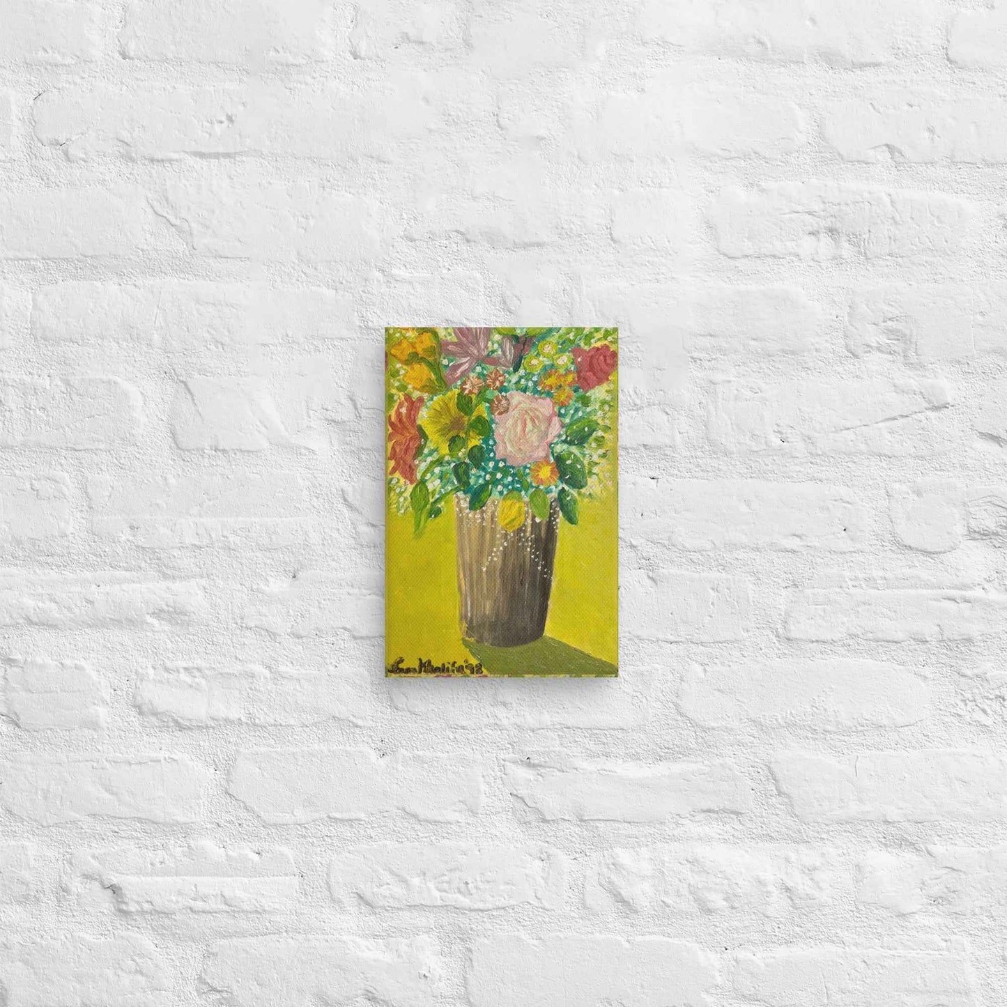 Canvas Print - Jubilee - Impressionist Floral Still Life Art
