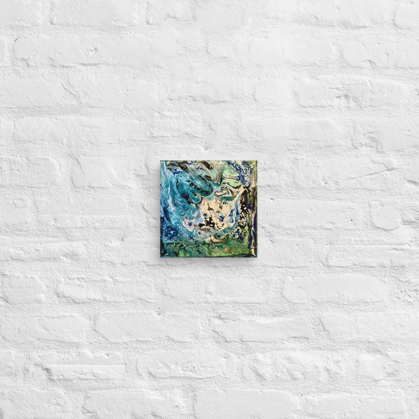 Canvas Print - Tectonic - Fluid Abstract Geologic Art