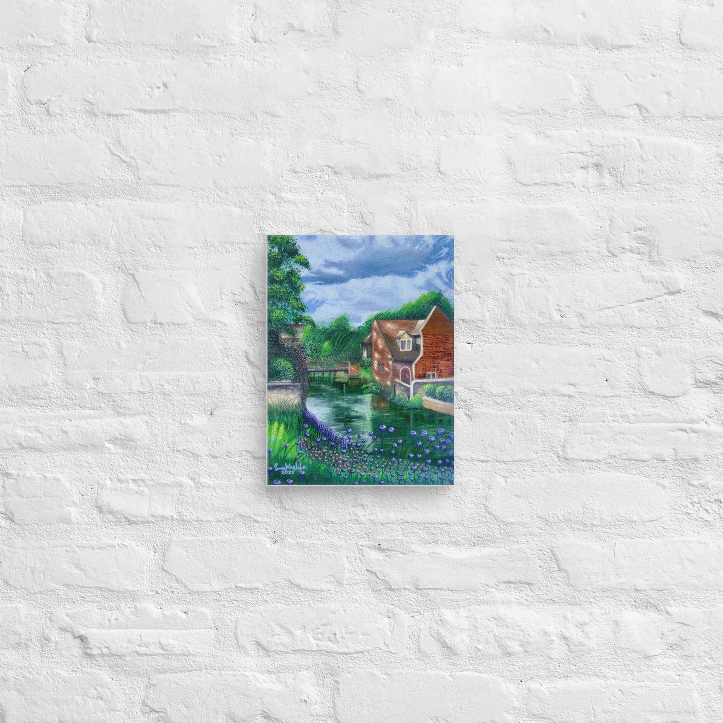 Canvas Print - River Melody - Impressionist Landscape