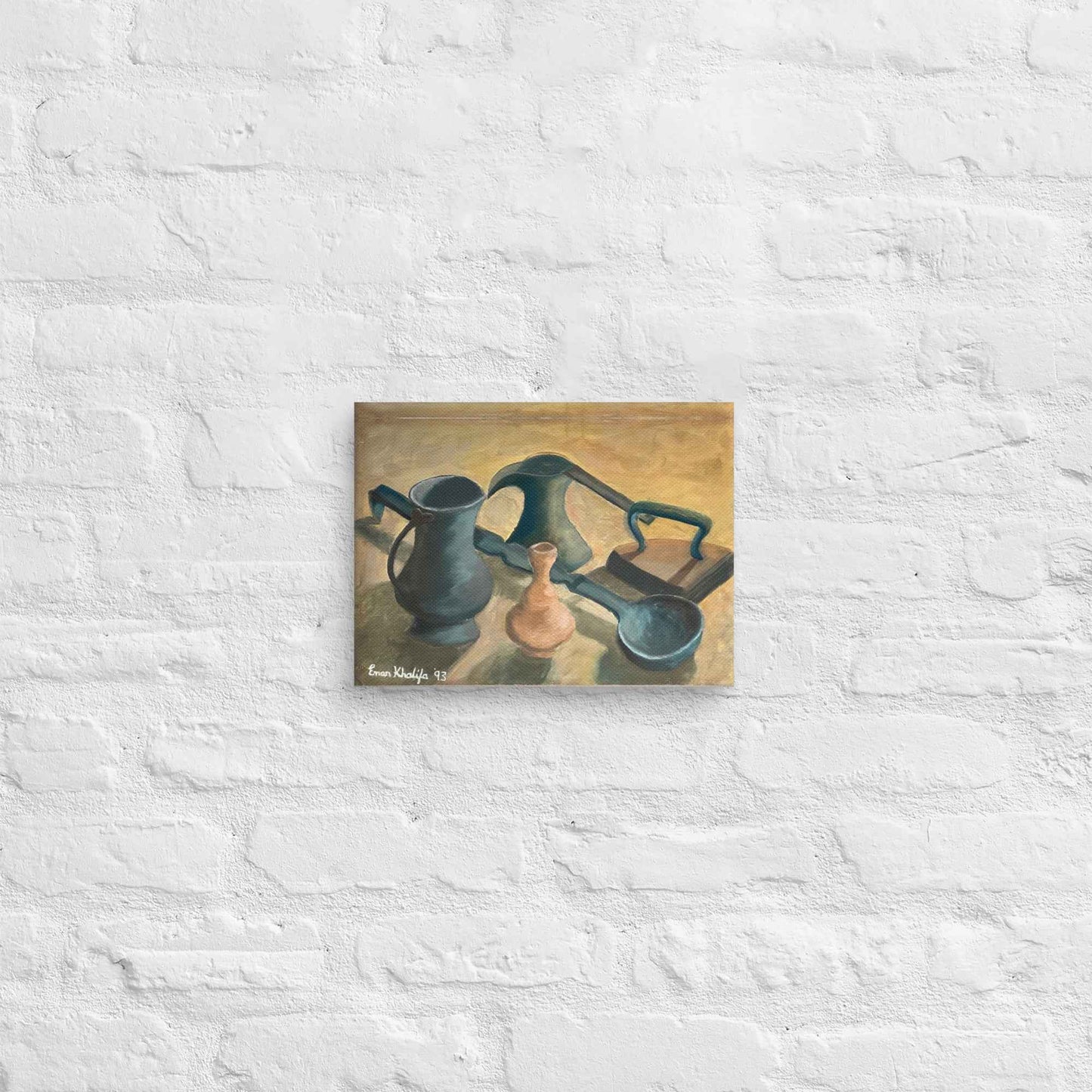 Canvas Print - Genesis of Form - Still Life Rustic Vessels