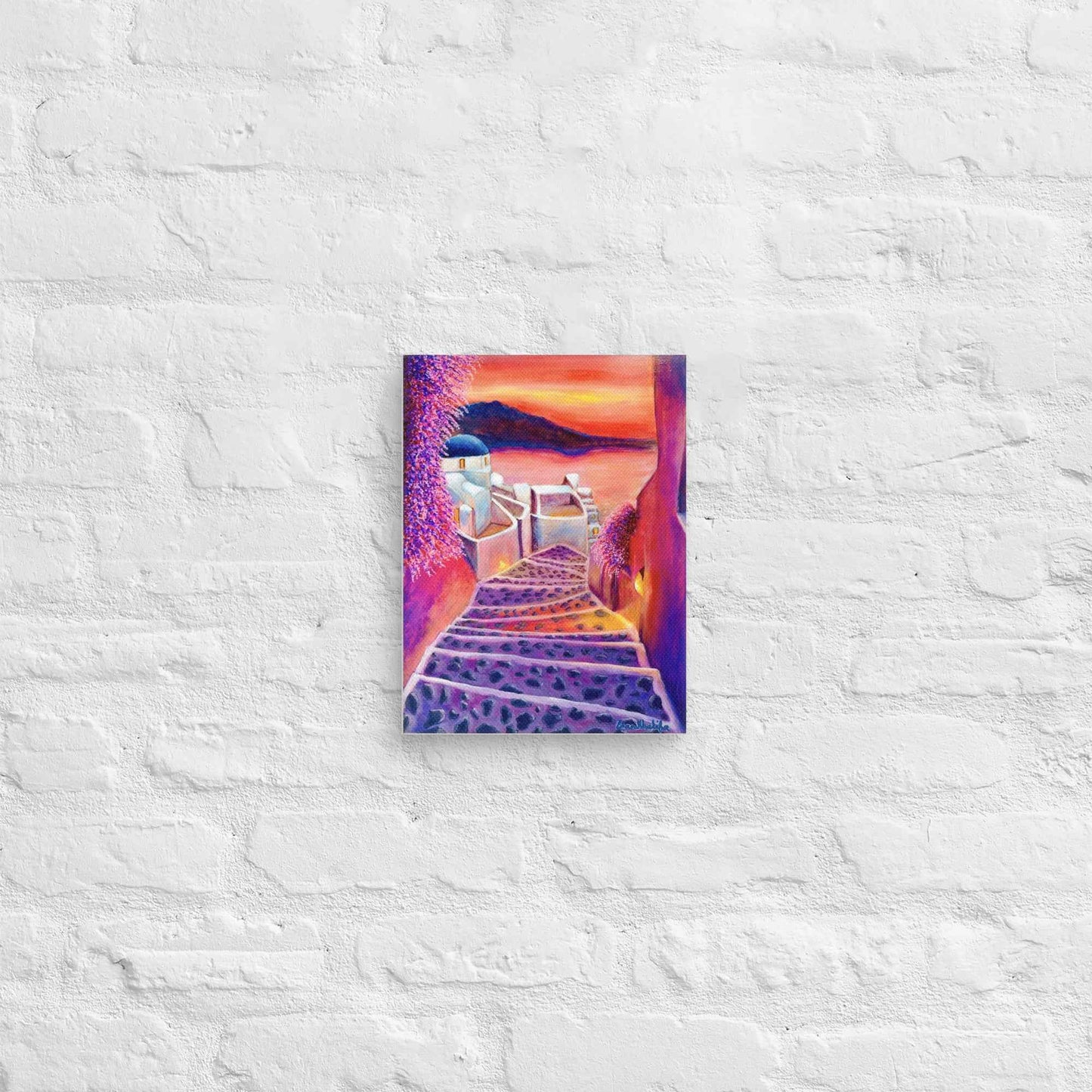 Canvas Print – Warm Embrace – Romantic Evening Landscape Art