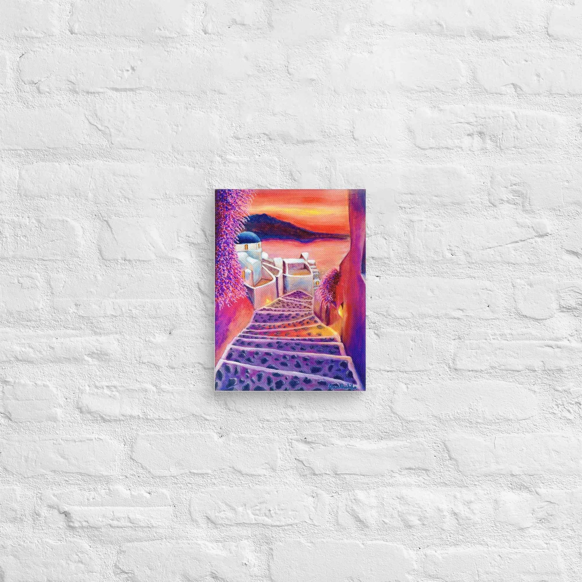 Canvas Print – Warm Embrace – Romantic Evening Landscape Art