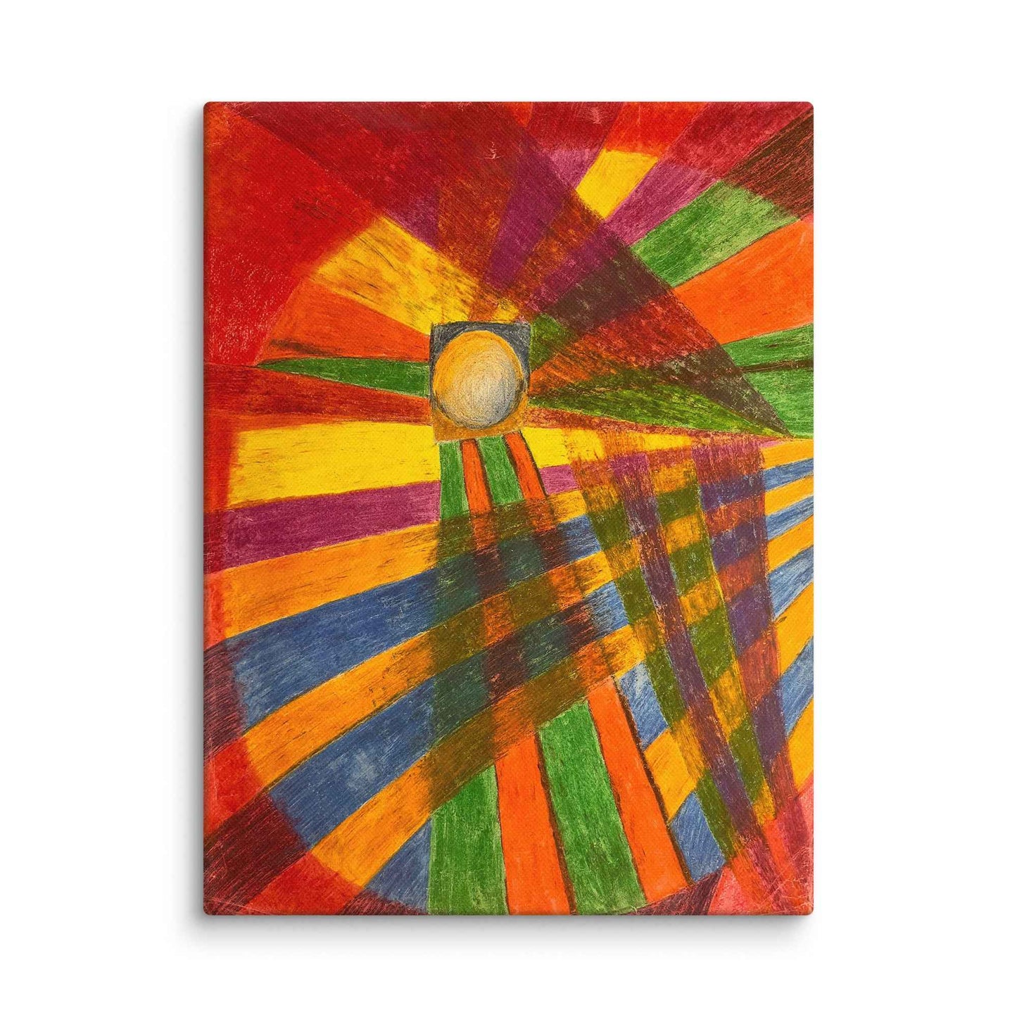 Canvas Print - Solar Burst - Geometric Abstract Art