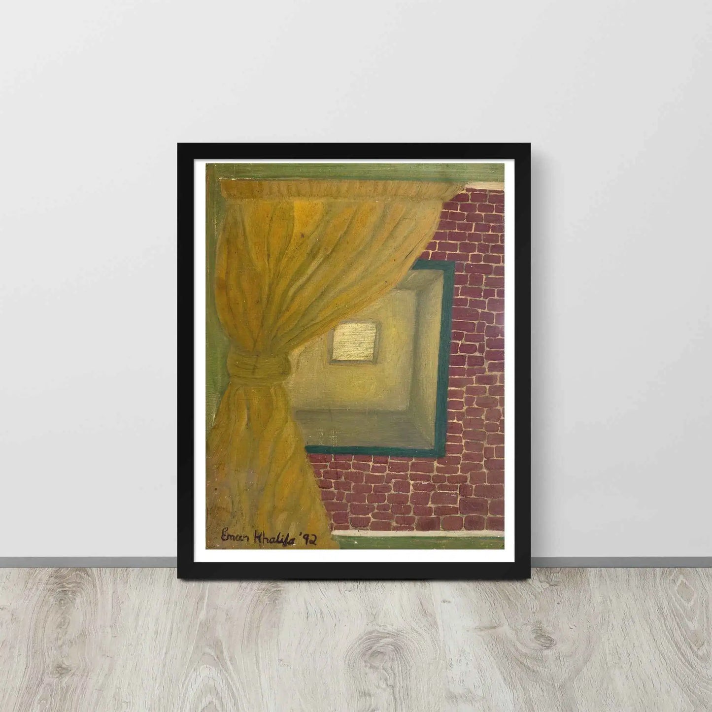 Framed Print - Private Eye - Conceptual Expressionism - Eman's Gallery